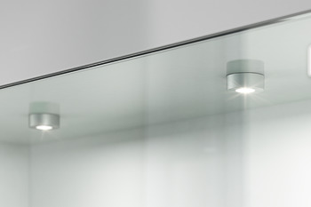 Lámpara empotrada/bajo armario, Häfele Loox LED 2040 12 V modular de 2 polos. Aluminio (monocromo)