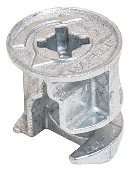 Caja del conector, Häfele Minifix<sup>®</sup> 15, aleación de zinc, sin borde de cobertura