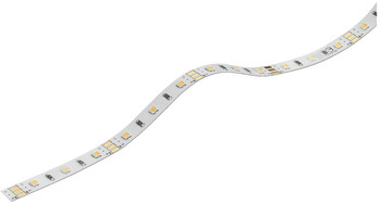 tira LED, Häfele Loox5 LED 2064 12 V 8 mm 3 polos (multiblanco), 2 x 60 LED/m, 4,8 W/m, IP20